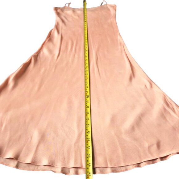J. crew Gwyneth cupro-blend slip dress peach - Picture 10 of 14